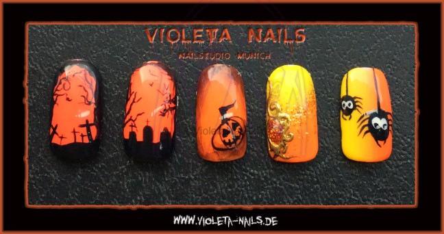 Halloween Nailart nails nagelstudio München